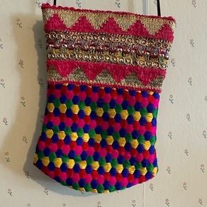 Beautiful pink patterned purse